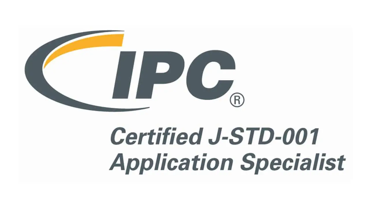 Certified J-STD-001 Application Specialist IPC J-STD-001 Certified IPC Specialist CIS logo