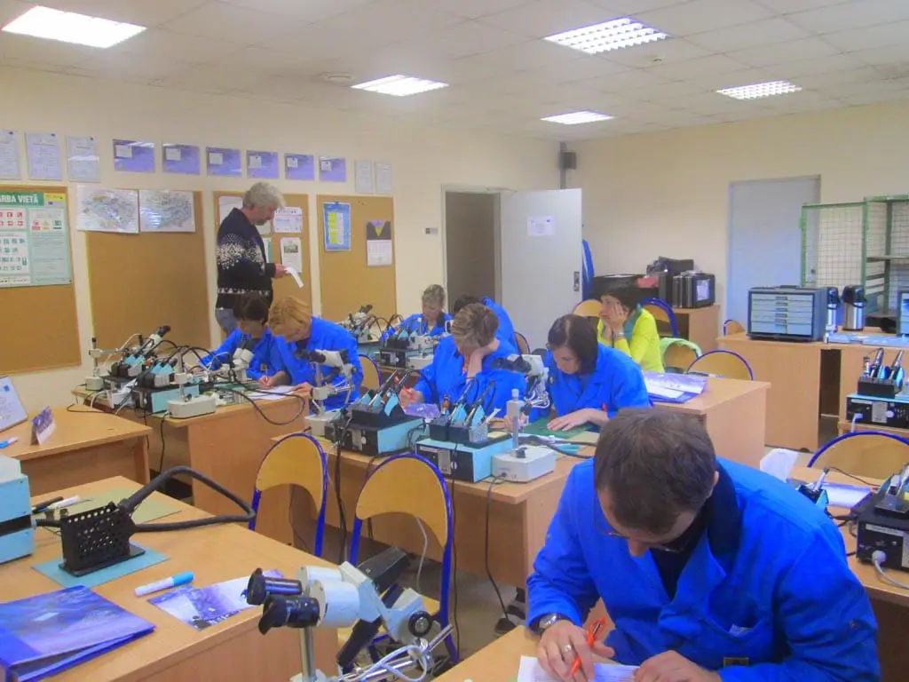 Quality criteria for soldered electrical and electronic assemblies training and certification