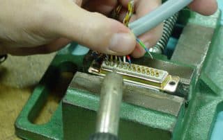 Terminal soldering