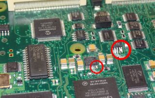 solder bridge