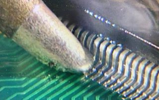 Drag soldering